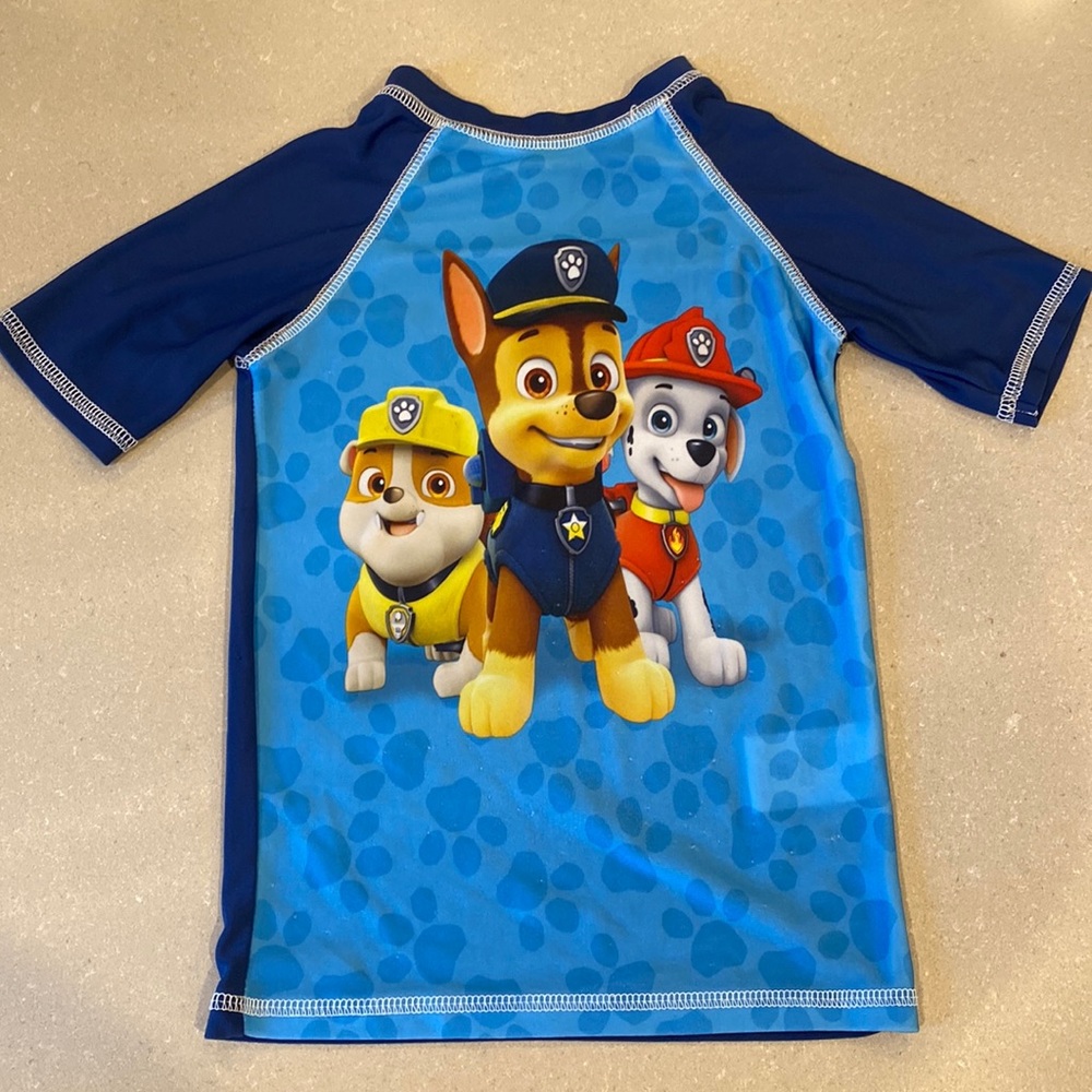 3T Paw Patrol Rash Guard